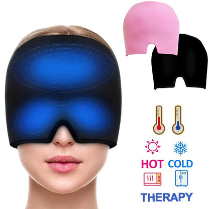 Migraine Relief Hot/Cold Compress Therapy Cap