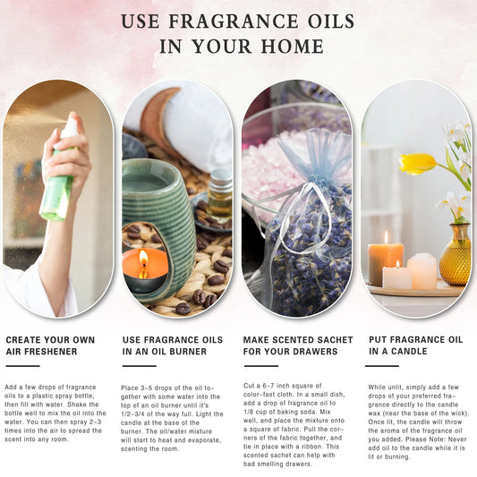 Premium Natural Plant Essential Oil For Diffuser 10ml